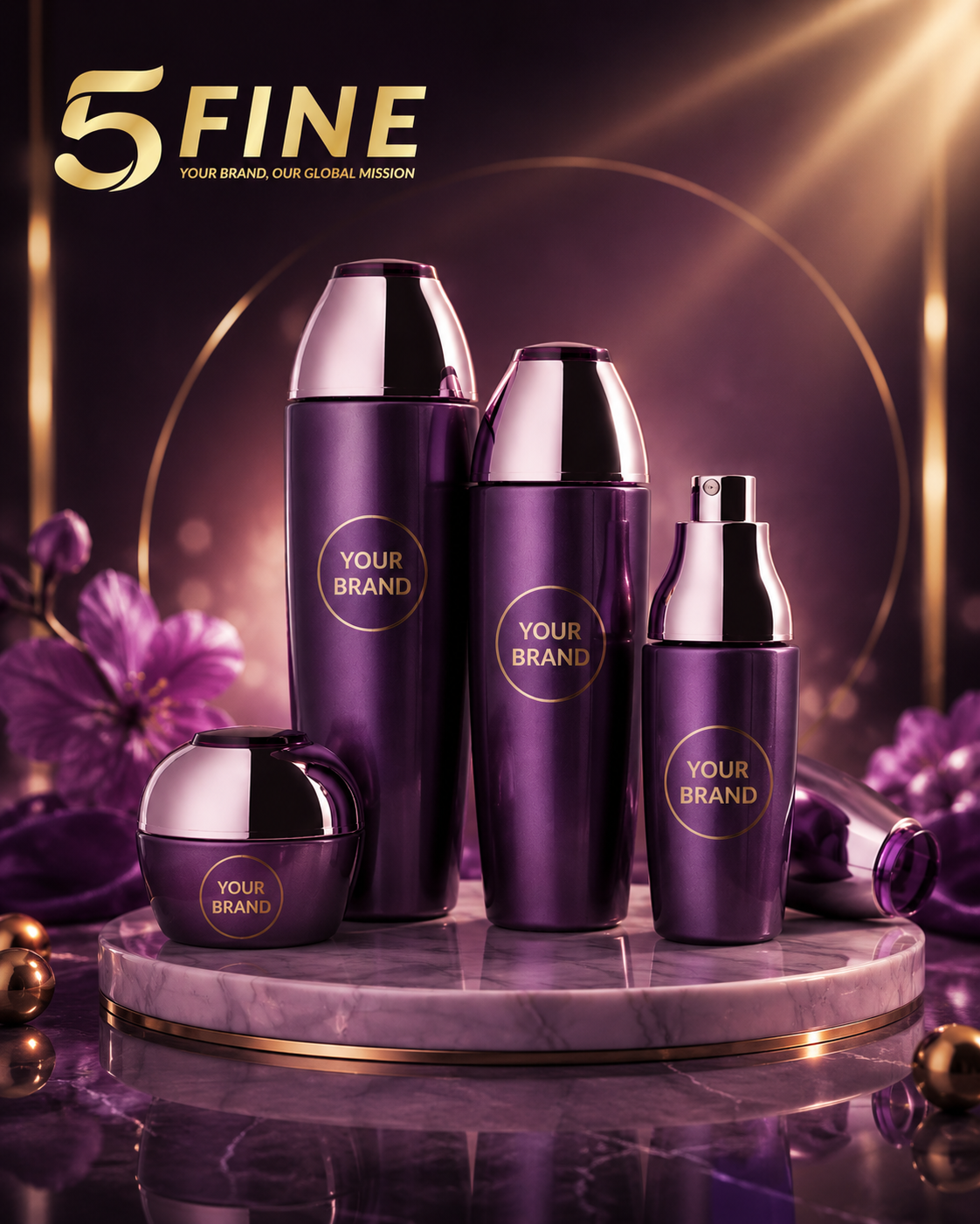 Body Care Sets packaging design — 5FINE OEM/ODM