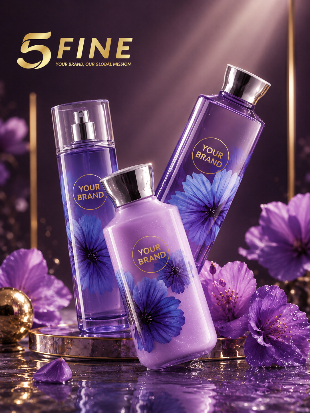 Body Care Sets packaging design — 5FINE OEM/ODM