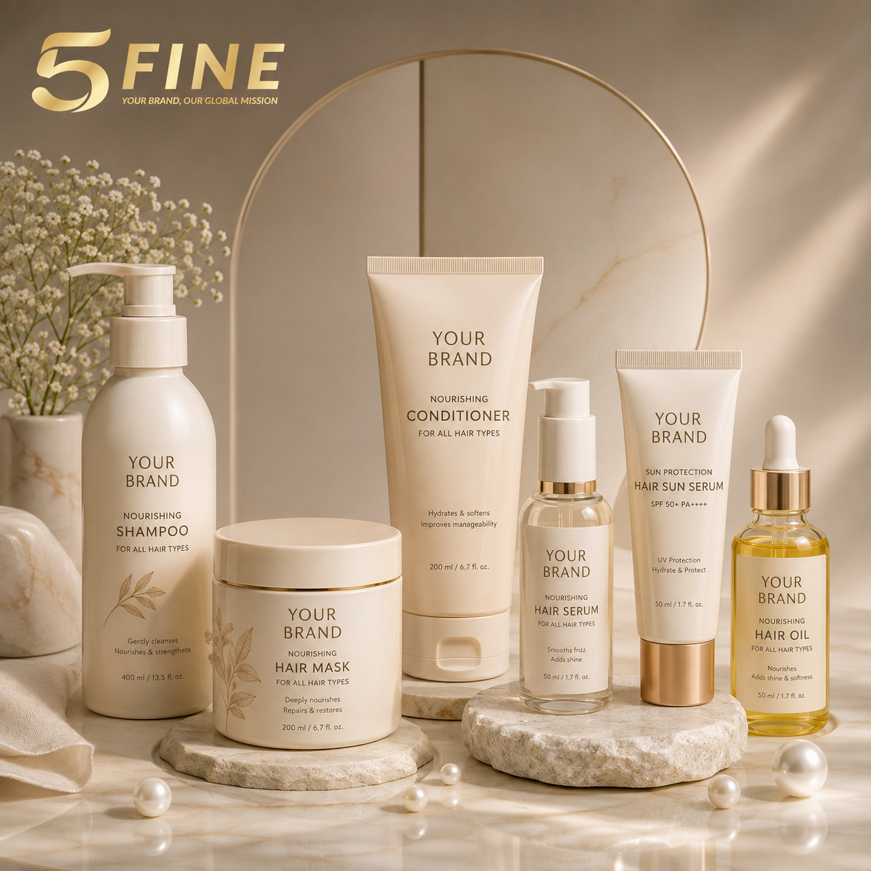 Haircare packaging design — 5FINE OEM/ODM