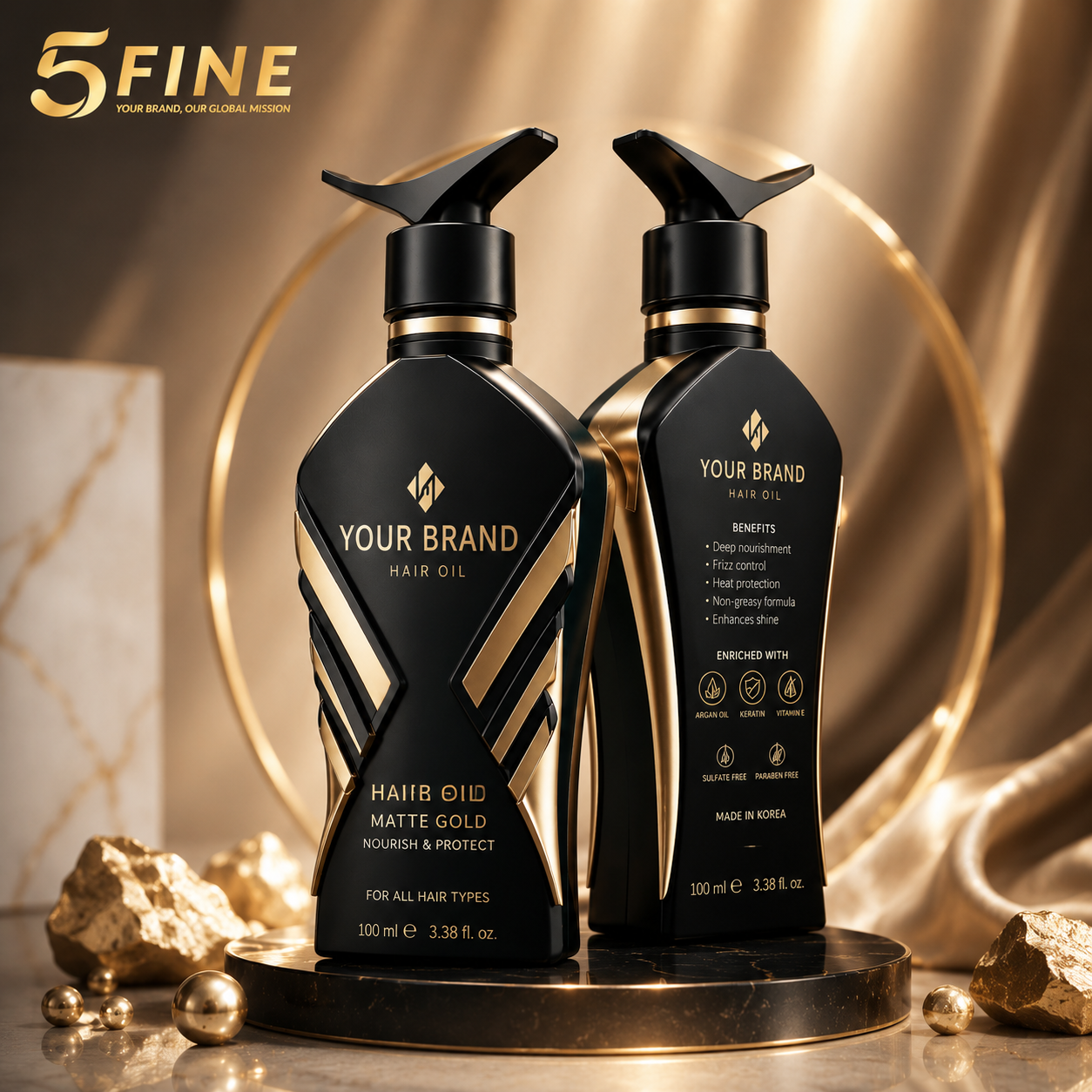 Haircare packaging design — 5FINE OEM/ODM