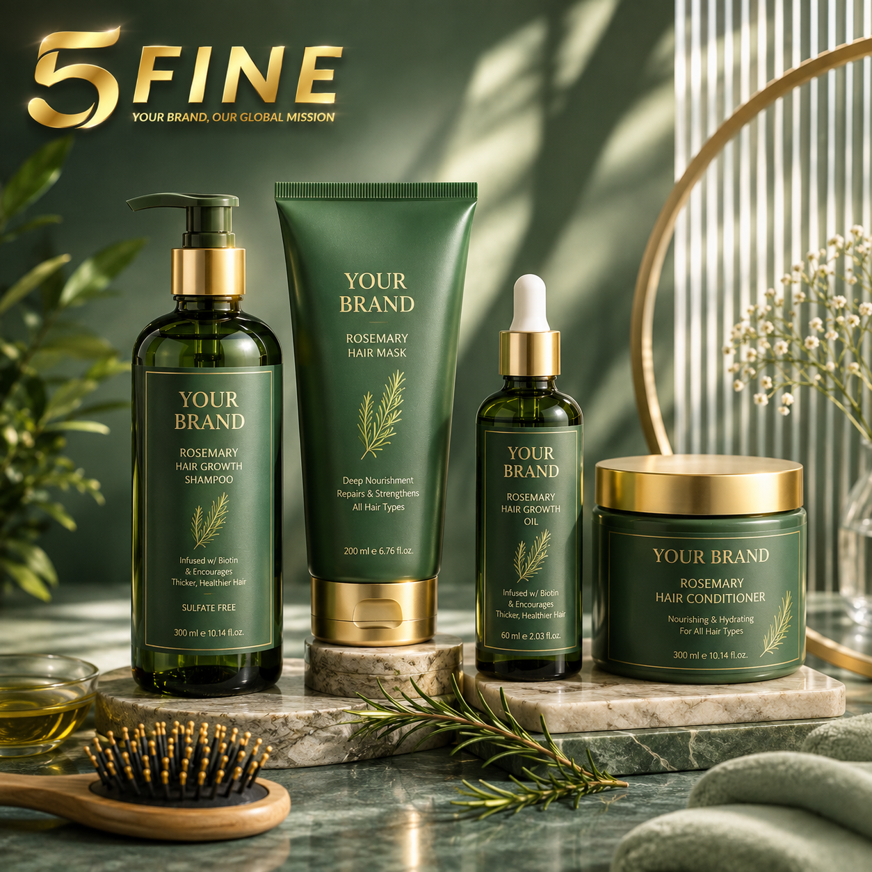 Haircare packaging design — 5FINE OEM/ODM