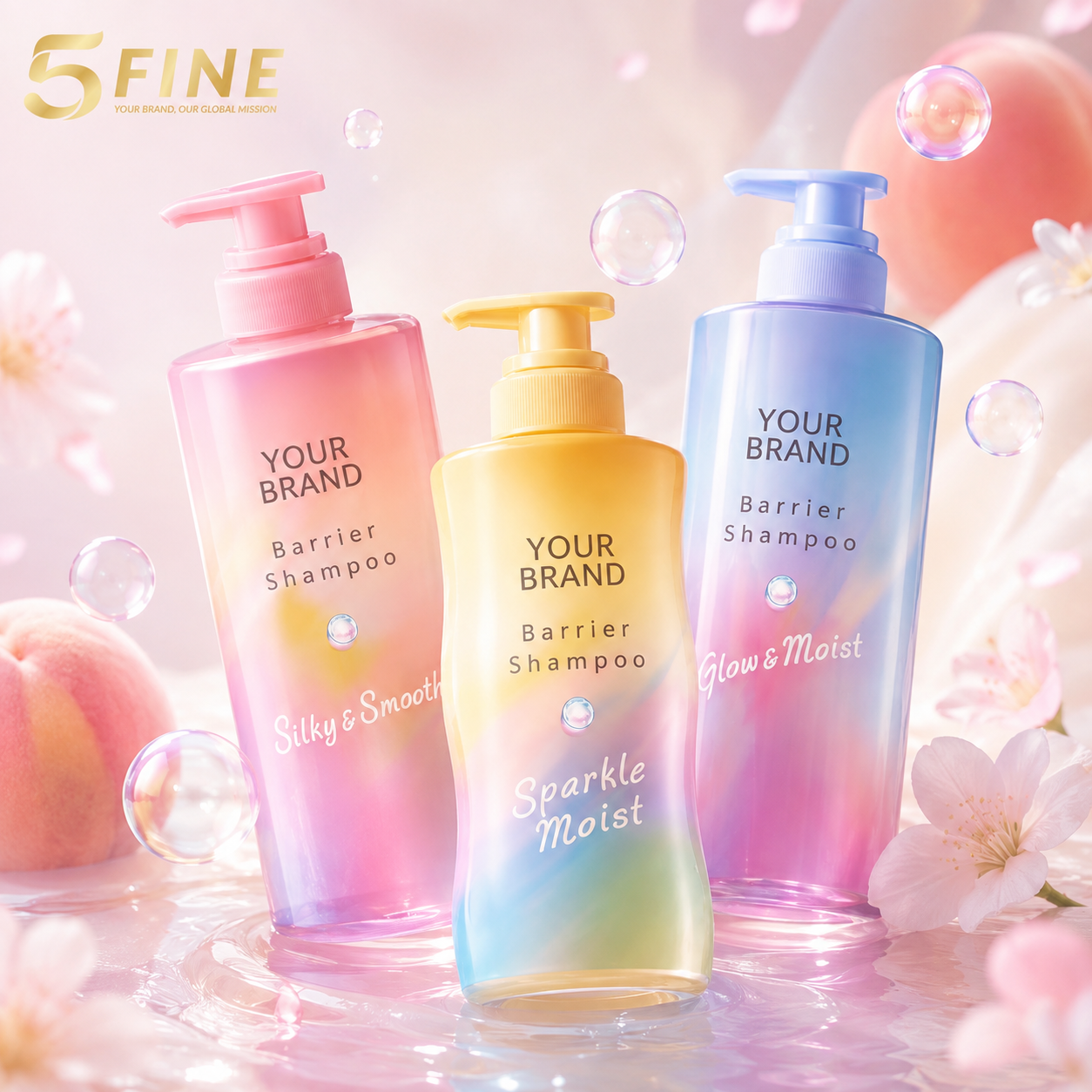 Haircare packaging design — 5FINE OEM/ODM