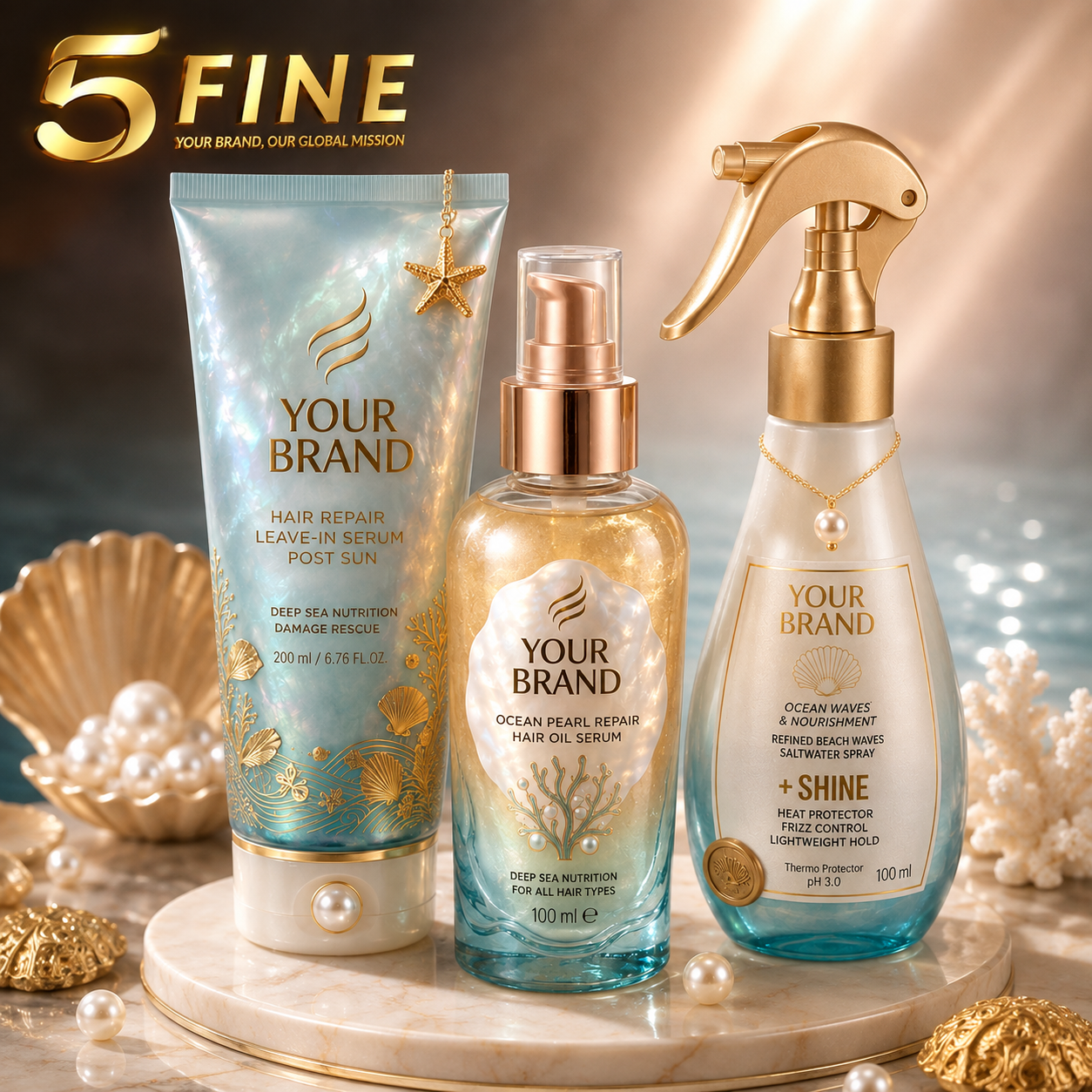 Haircare packaging design — 5FINE OEM/ODM
