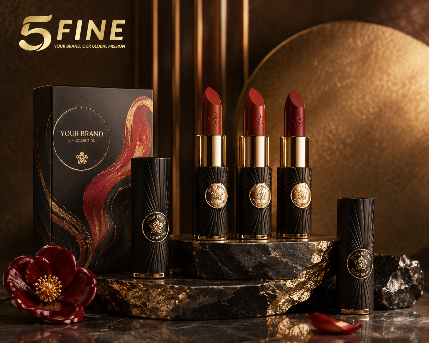 Lipstick packaging design — 5FINE OEM/ODM