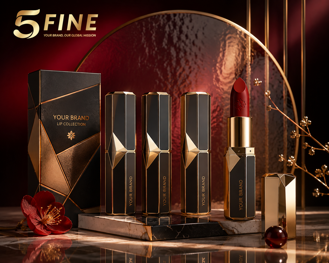 Lipstick packaging design — 5FINE OEM/ODM