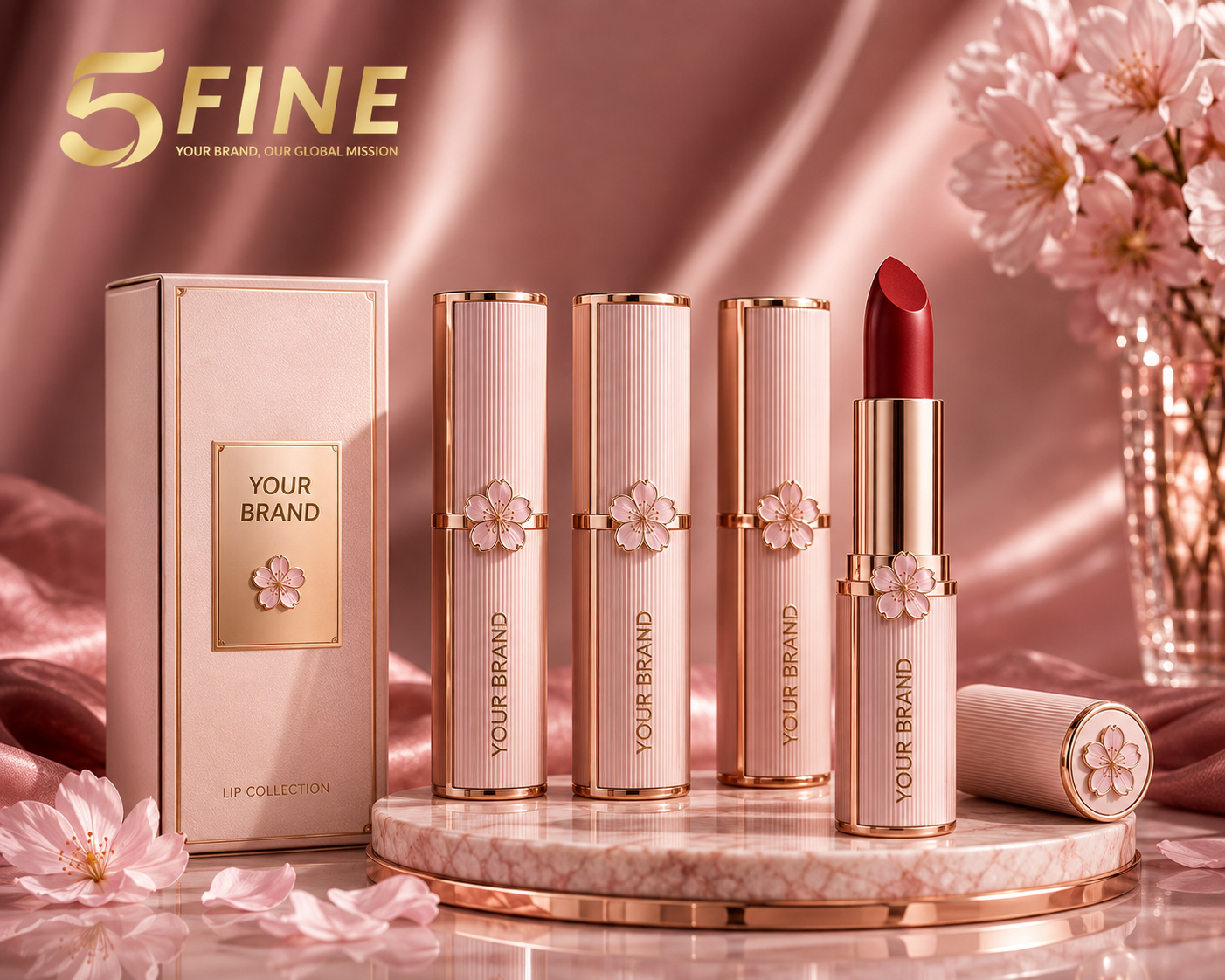 Lipstick packaging design — 5FINE OEM/ODM