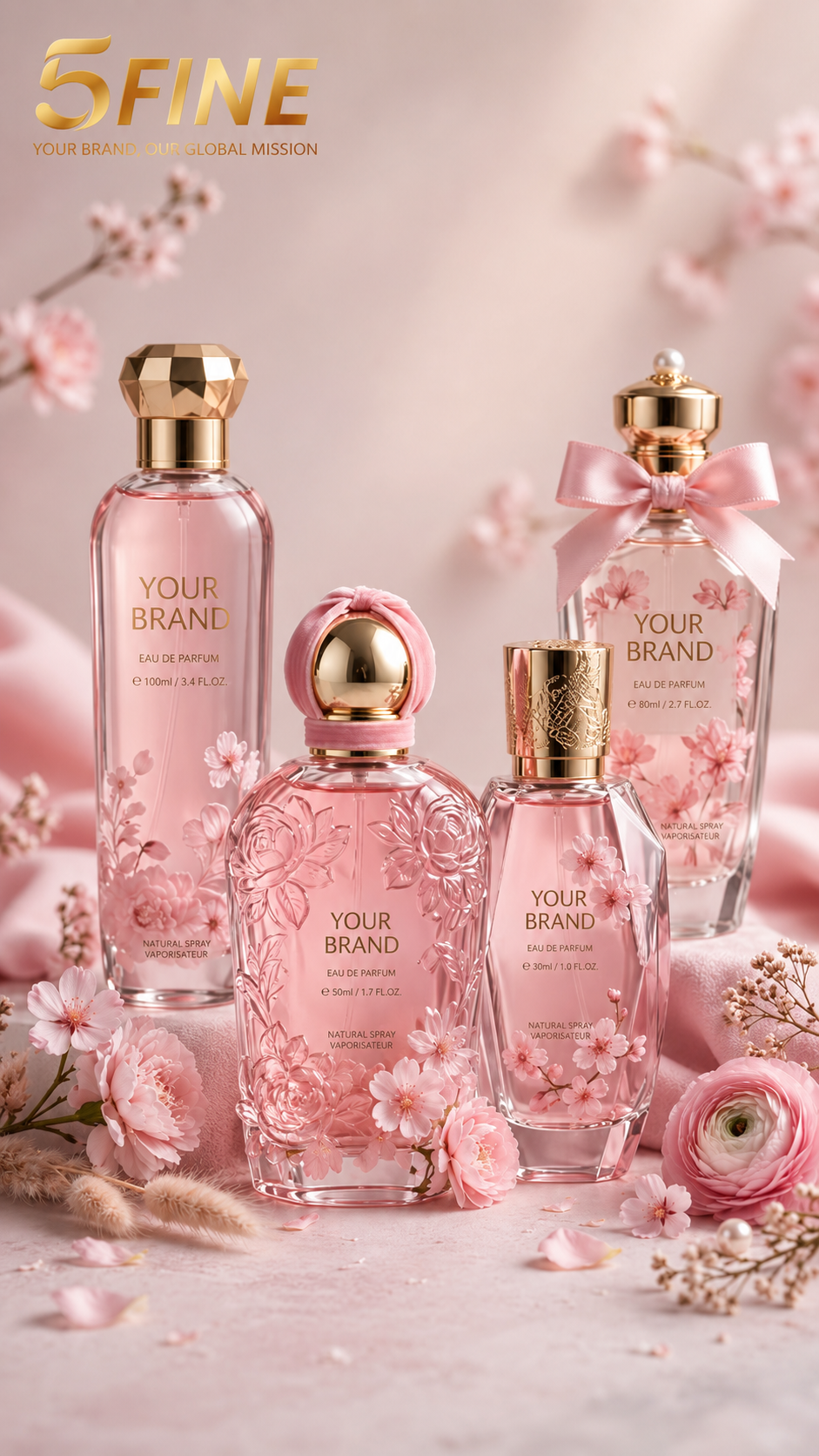 Perfume packaging design — 5FINE OEM/ODM