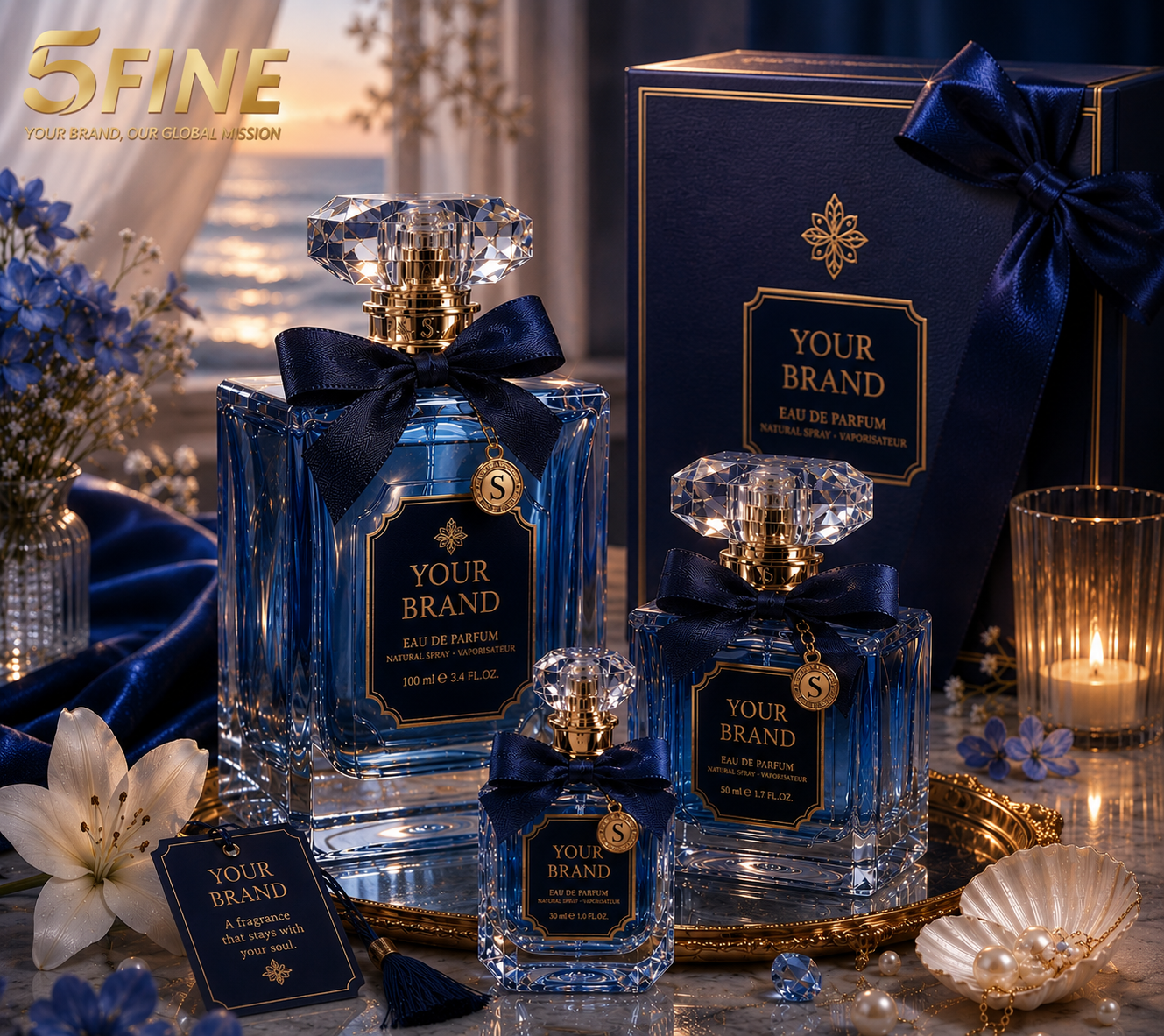 Perfume packaging design — 5FINE OEM/ODM