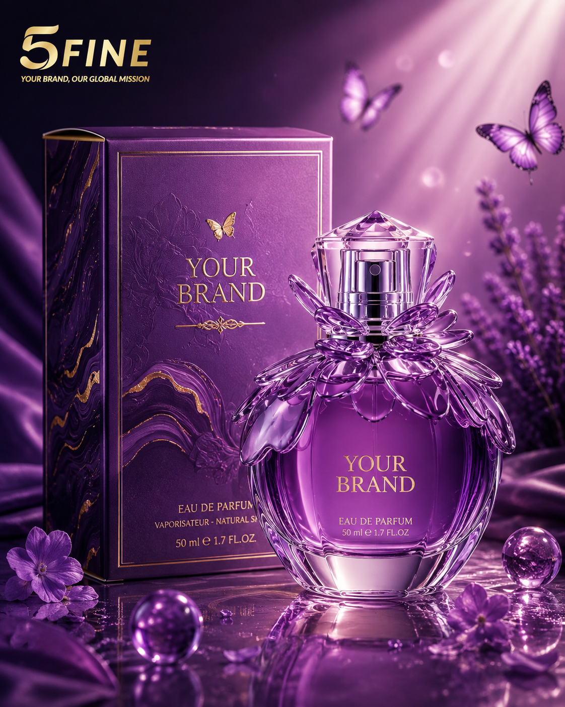 Perfume packaging design — 5FINE OEM/ODM