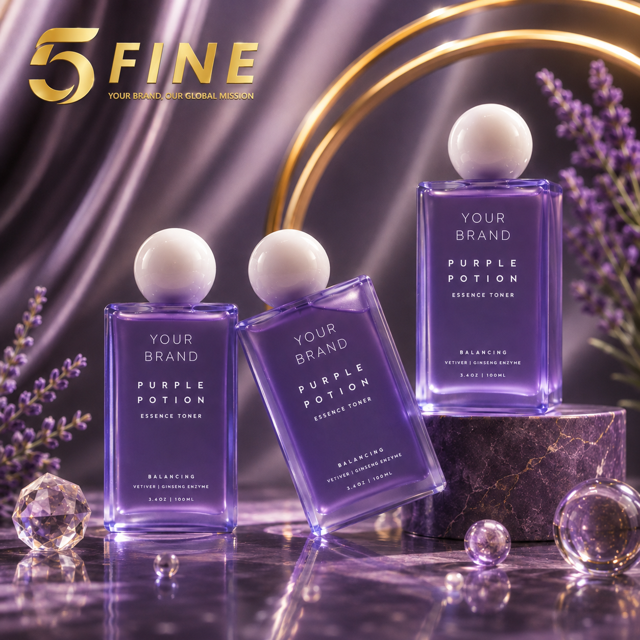 Serum packaging design — 5FINE OEM/ODM