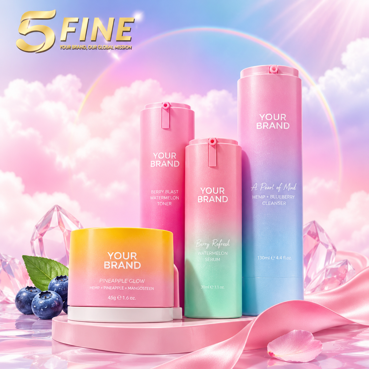 Serum packaging design — 5FINE OEM/ODM