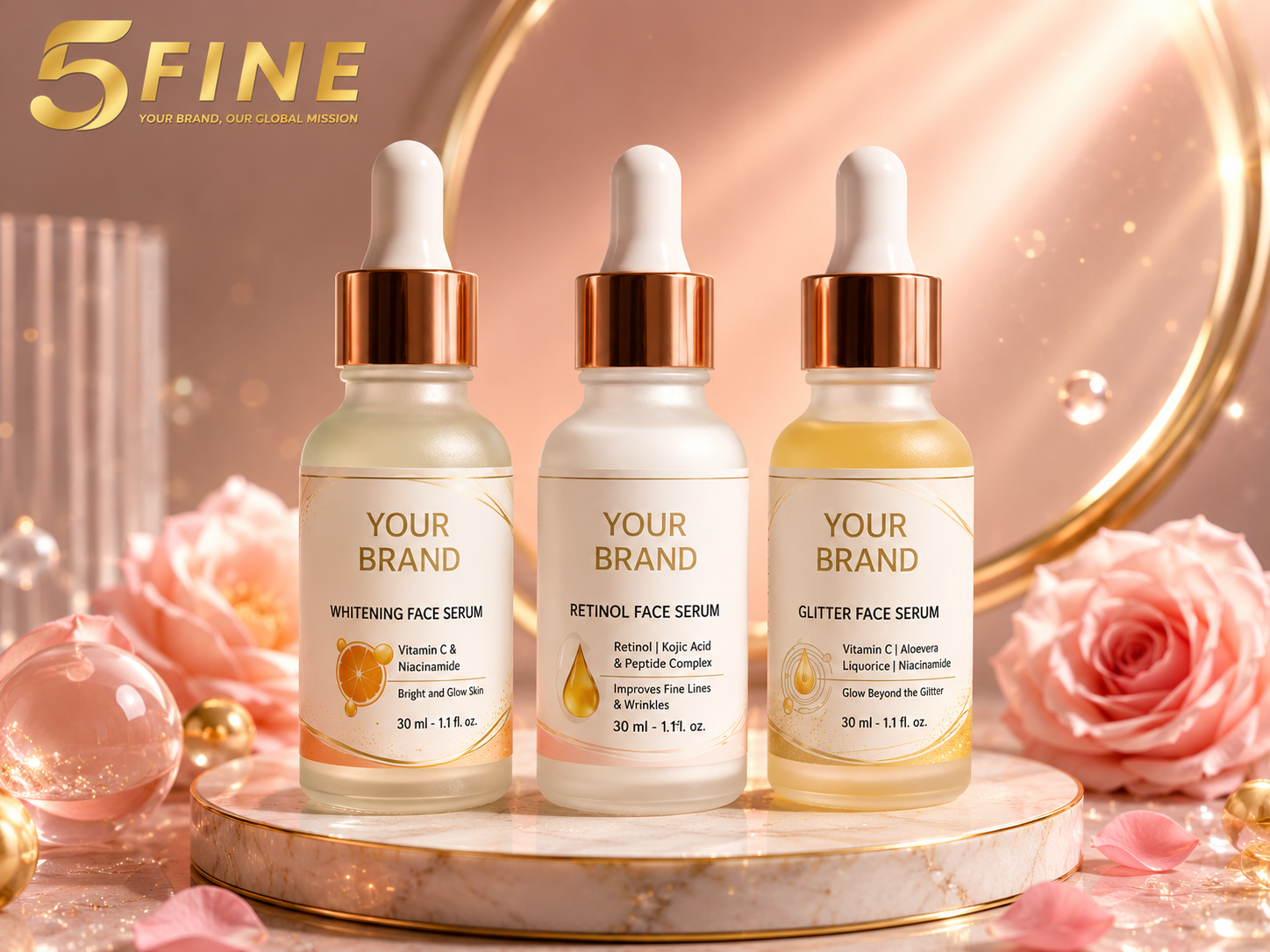 Serum packaging design — 5FINE OEM/ODM