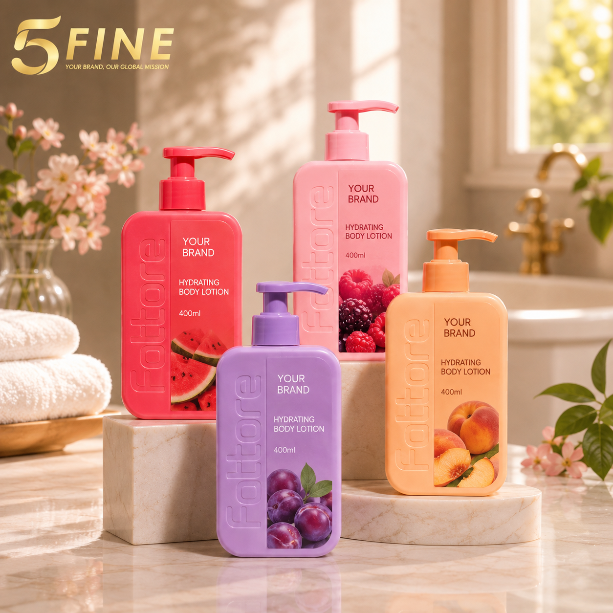 Shower Gel packaging design — 5FINE OEM/ODM