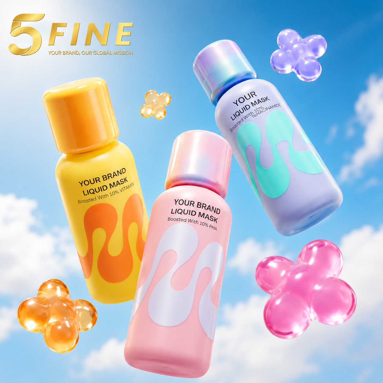 Skincare Sets packaging design — 5FINE OEM/ODM