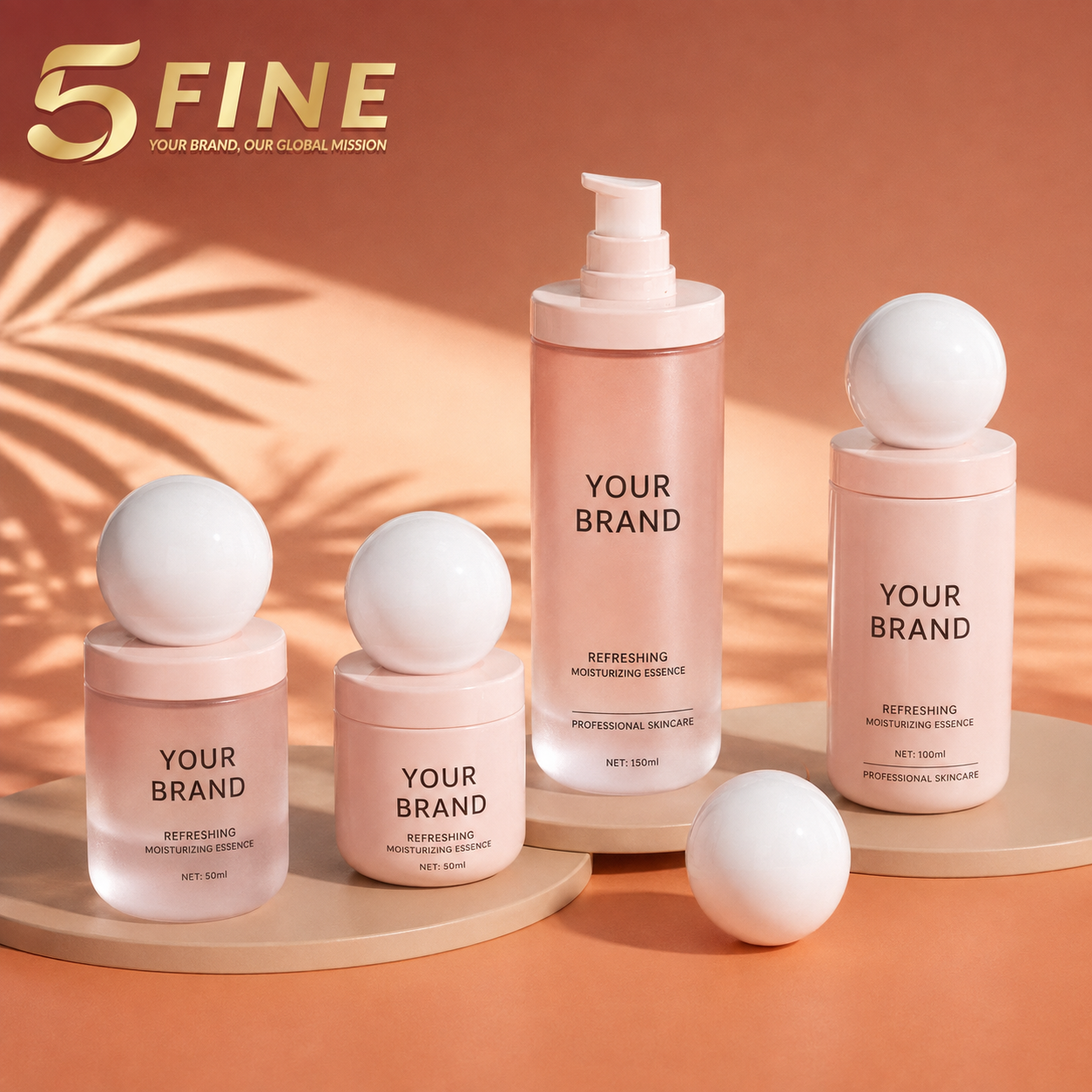Skincare Sets packaging design — 5FINE OEM/ODM