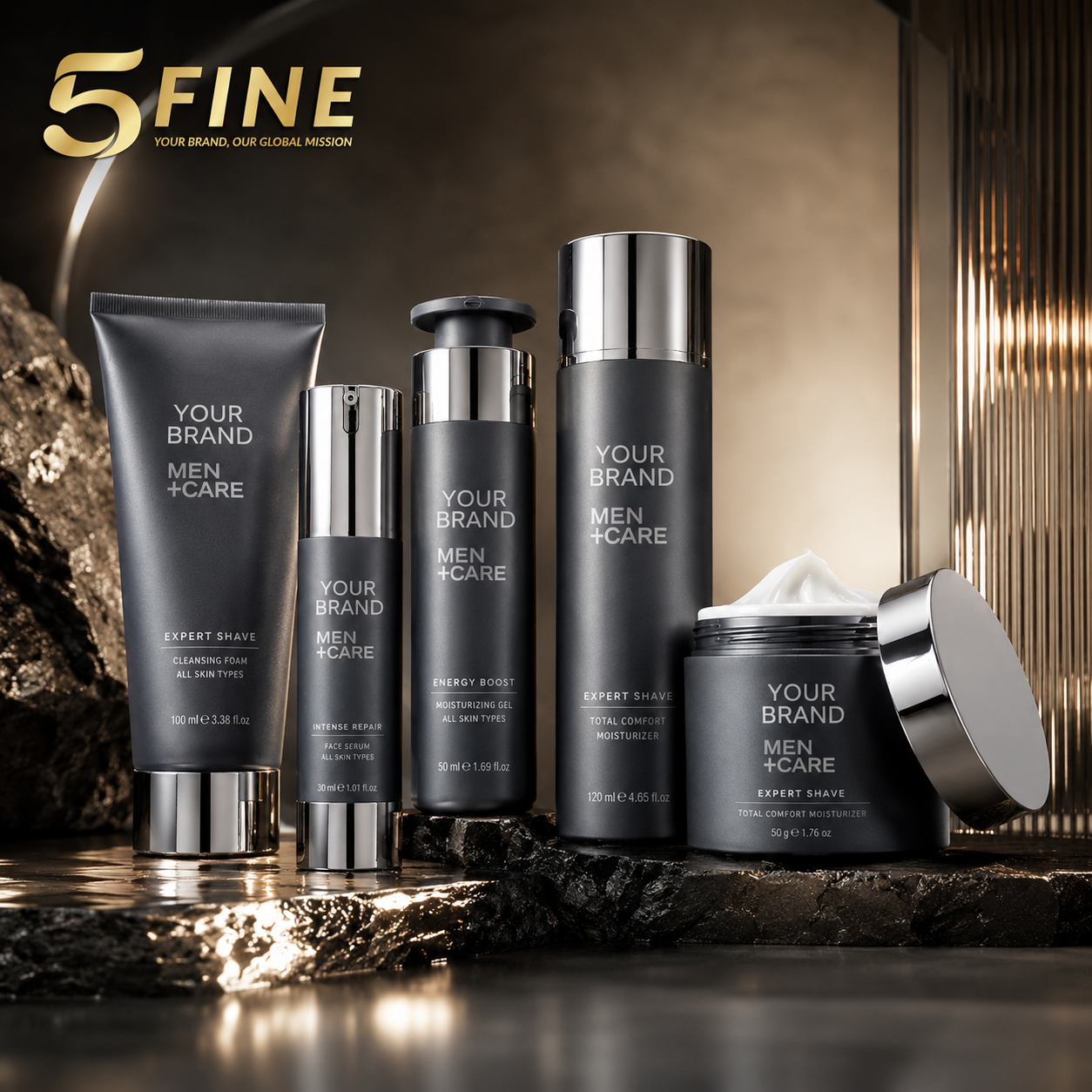 Skincare Sets packaging design — 5FINE OEM/ODM