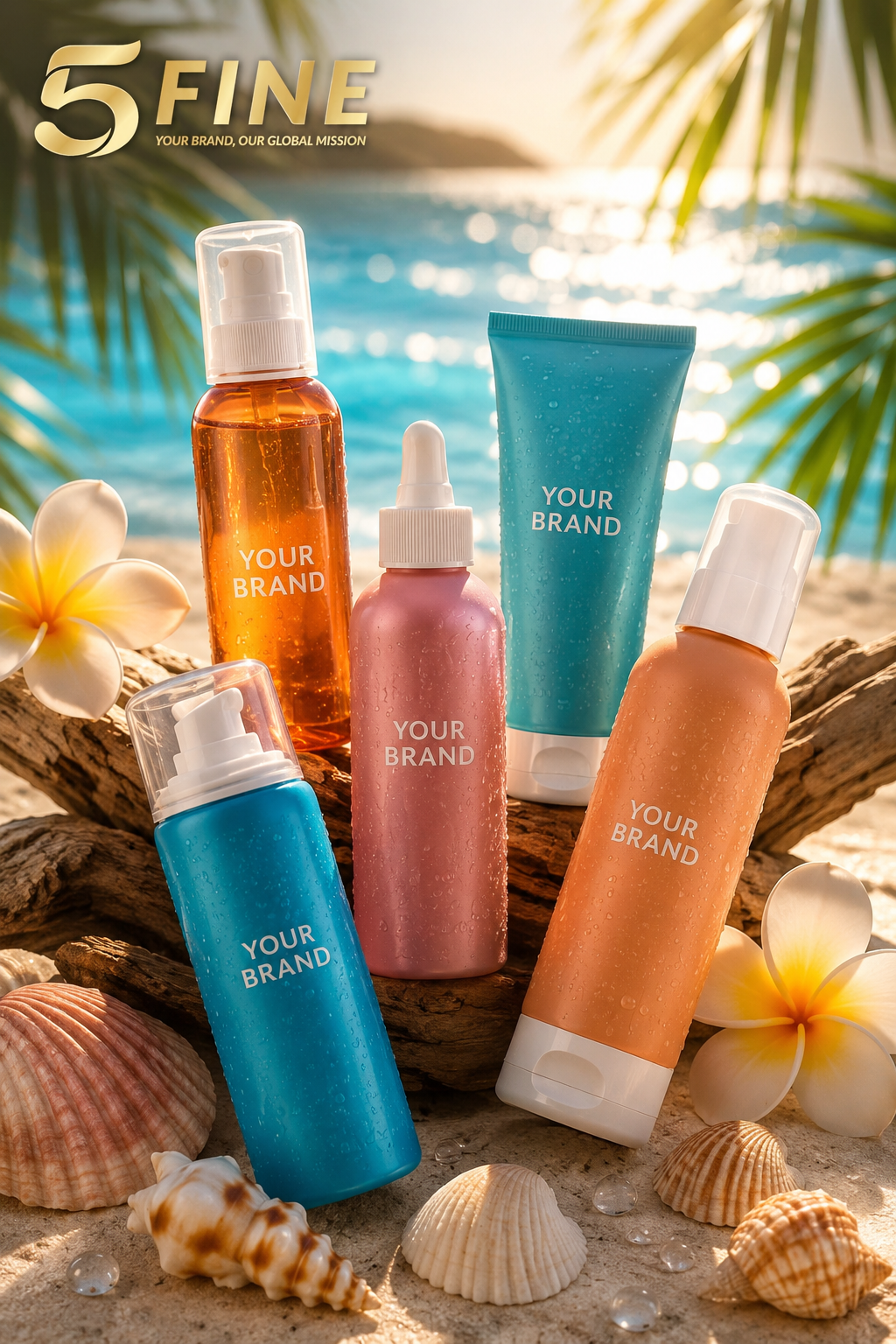 Sunscreen packaging design — 5FINE OEM/ODM