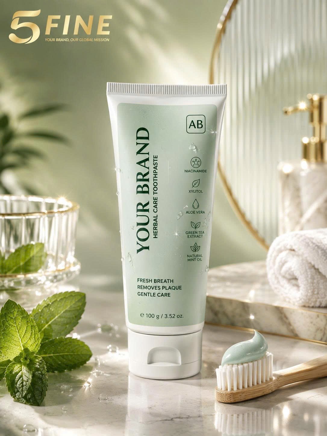 Toothpaste packaging design — 5FINE OEM/ODM