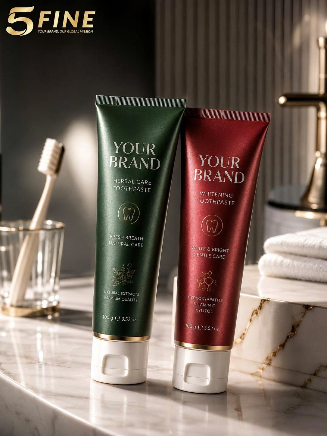 Toothpaste packaging design — 5FINE OEM/ODM