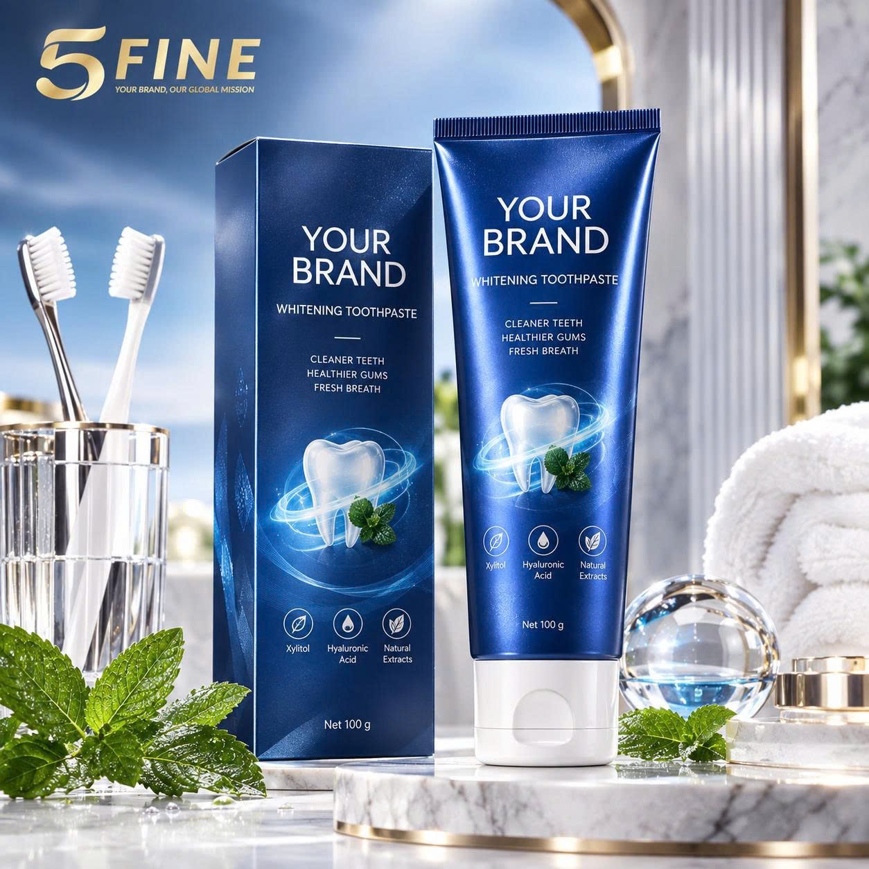 Toothpaste packaging design — 5FINE OEM/ODM