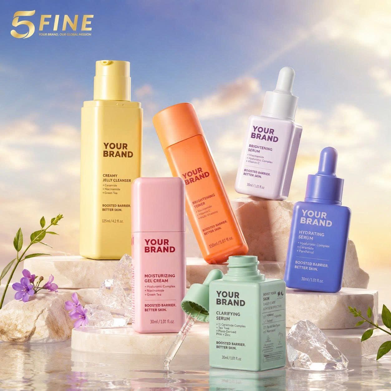 Body Care Set packaging design — 5FINE OEM/ODM