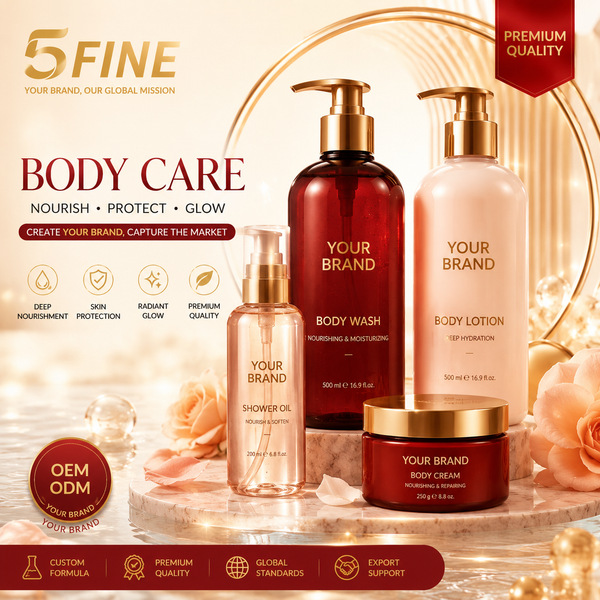 Body Care Set packaging design — 5FINE OEM/ODM