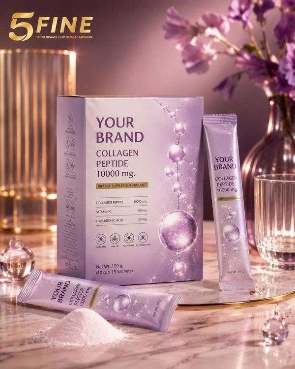 Collagen Drink packaging design — 5FINE OEM/ODM