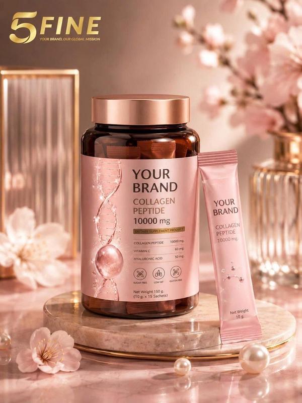 Collagen Drink packaging design — 5FINE OEM/ODM