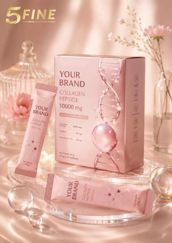 Collagen Drink packaging design — 5FINE OEM/ODM