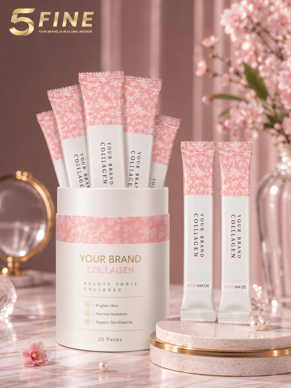 Collagen Drink packaging design — 5FINE OEM/ODM