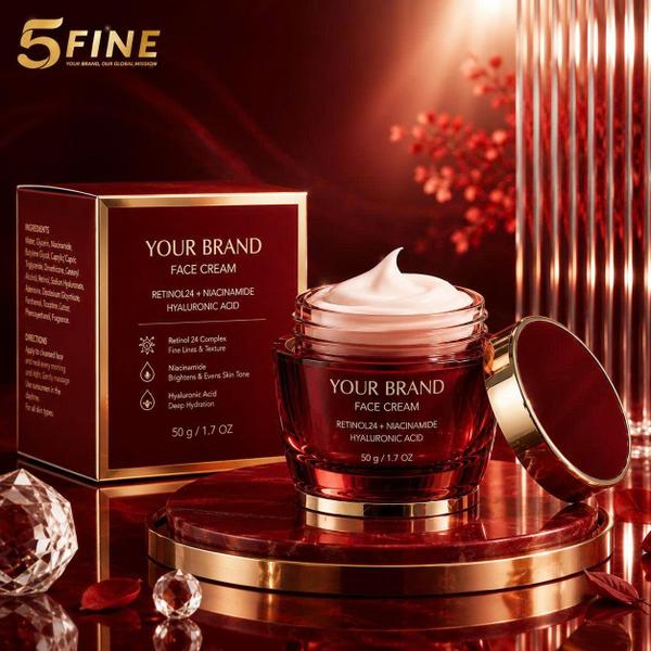 Face Cream packaging design — 5FINE OEM/ODM