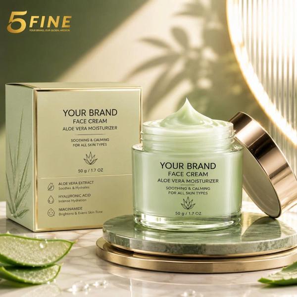 Face Cream packaging design — 5FINE OEM/ODM