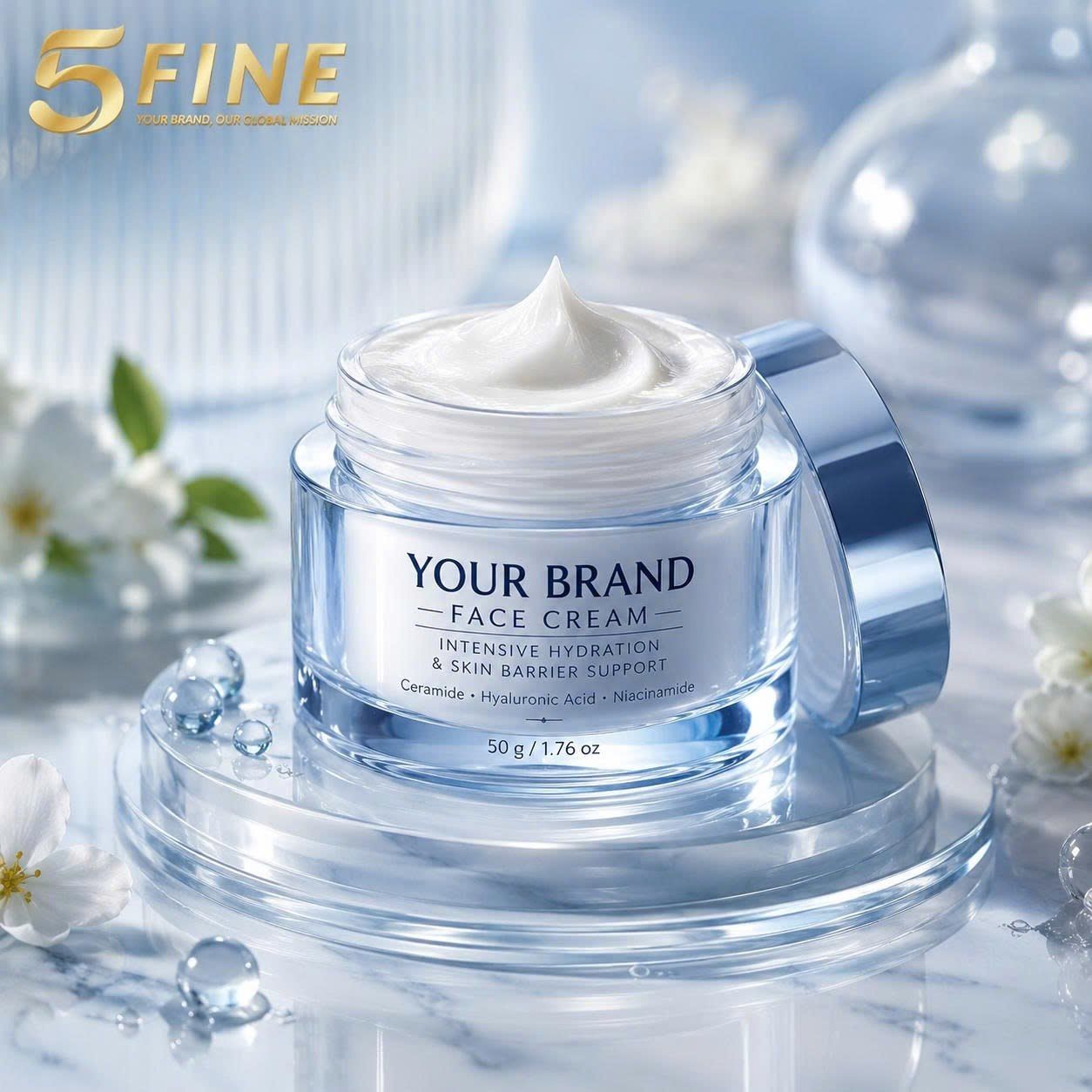 Face Cream packaging design — 5FINE OEM/ODM