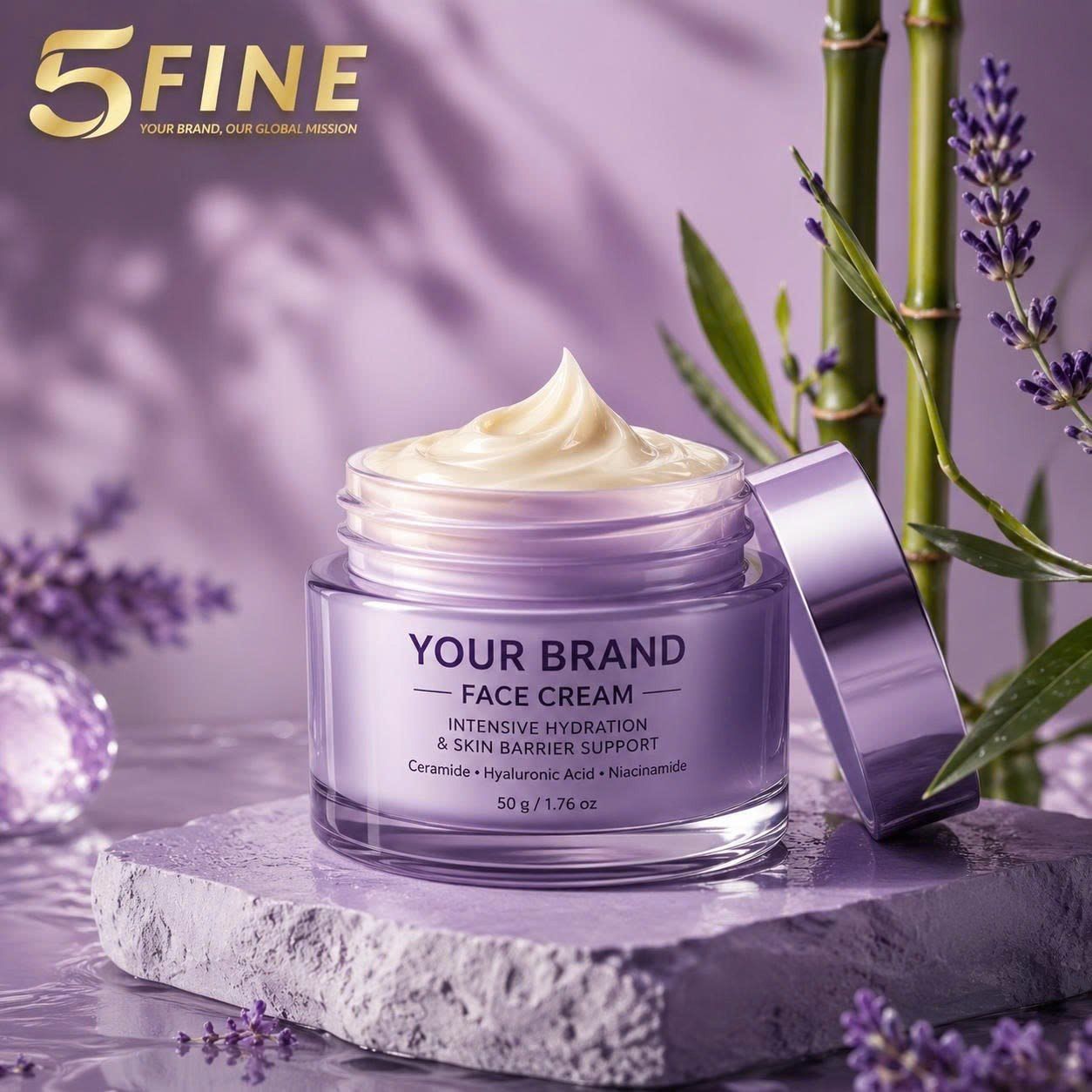 Face Cream packaging design — 5FINE OEM/ODM