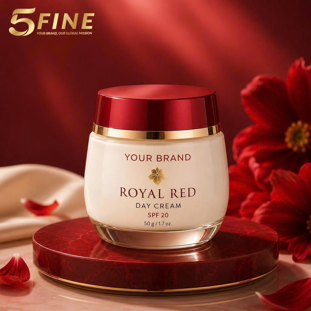 Face Cream packaging design — 5FINE OEM/ODM