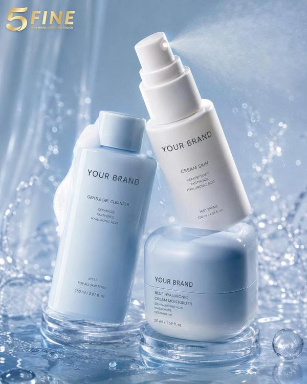 Face Wash & Cleanser packaging design — 5FINE OEM/ODM
