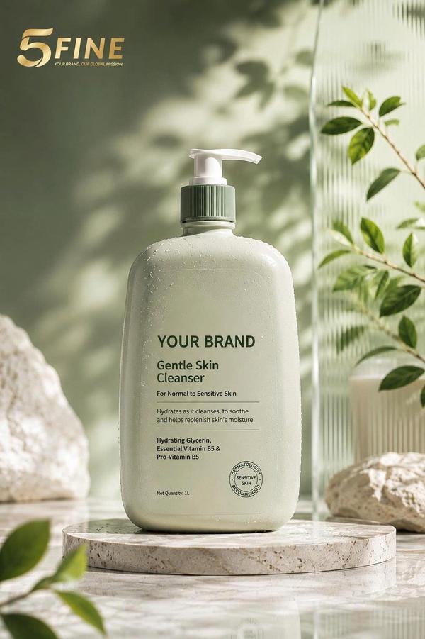 Face Wash & Cleanser packaging design — 5FINE OEM/ODM