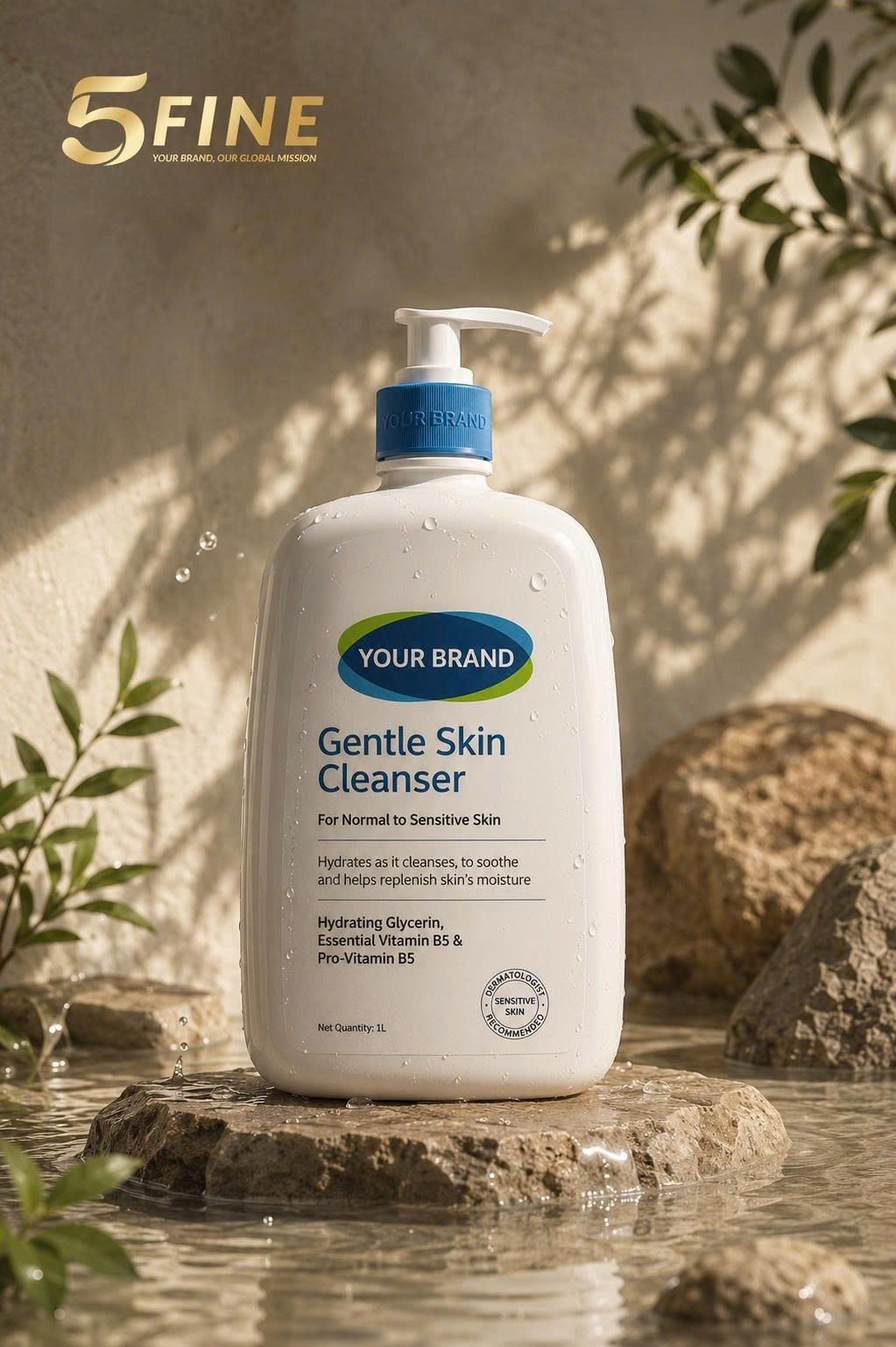 Face Wash & Cleanser packaging design — 5FINE OEM/ODM