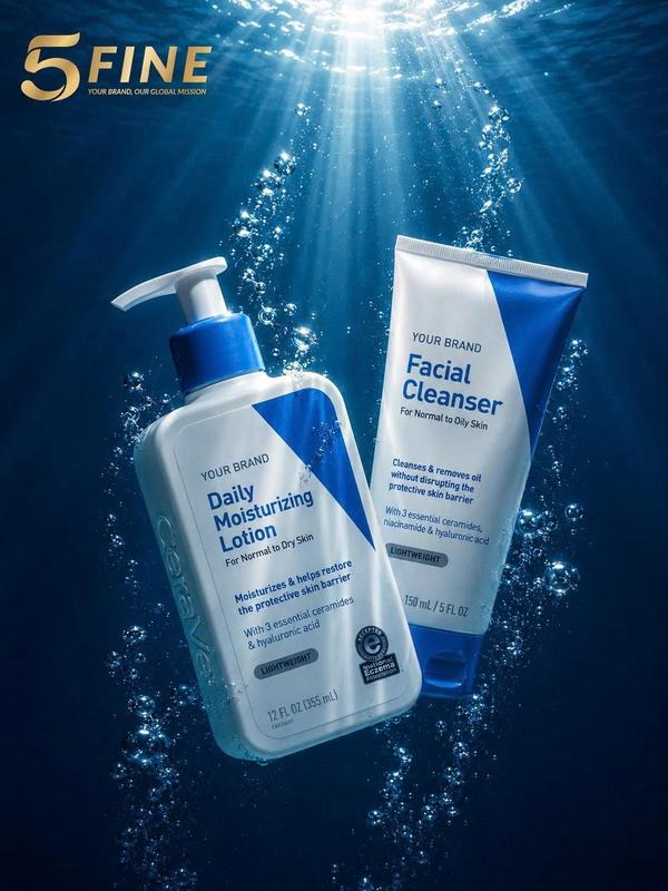 Face Wash & Cleanser packaging design — 5FINE OEM/ODM