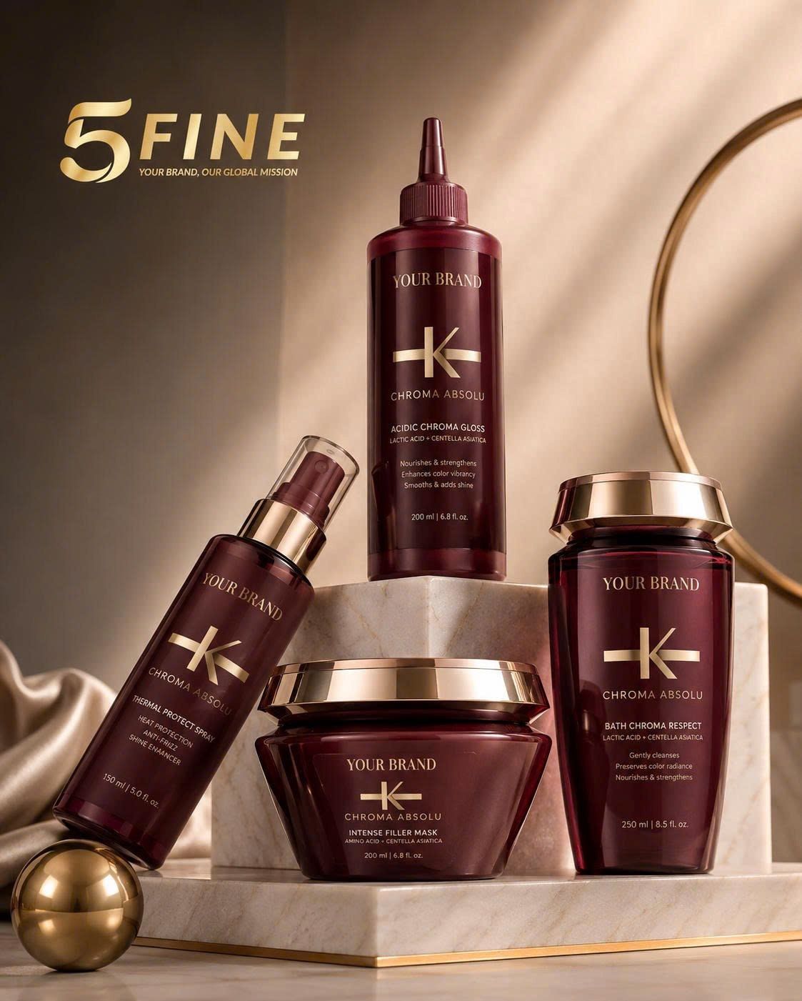 Haircare packaging design — 5FINE OEM/ODM