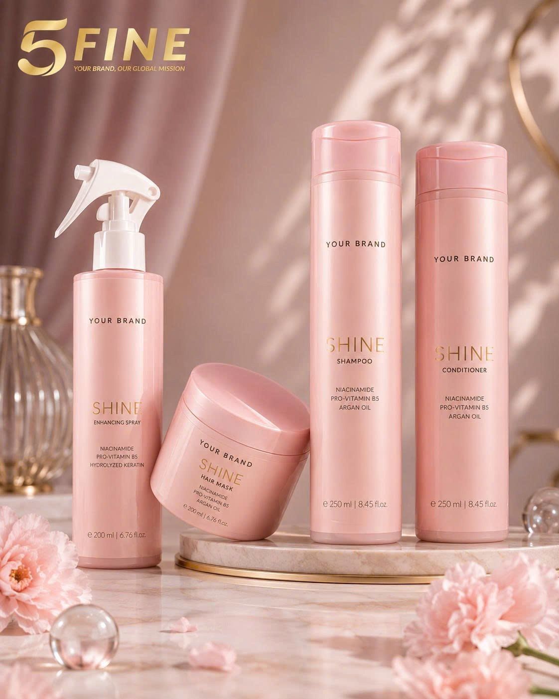 Haircare packaging design — 5FINE OEM/ODM