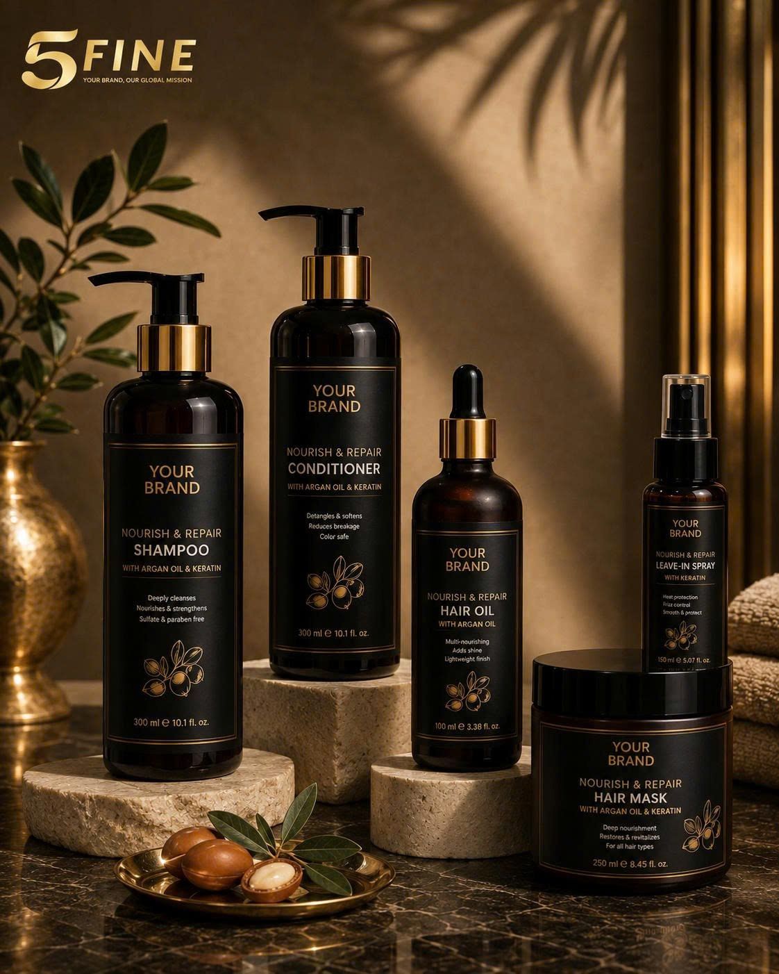 Haircare packaging design — 5FINE OEM/ODM