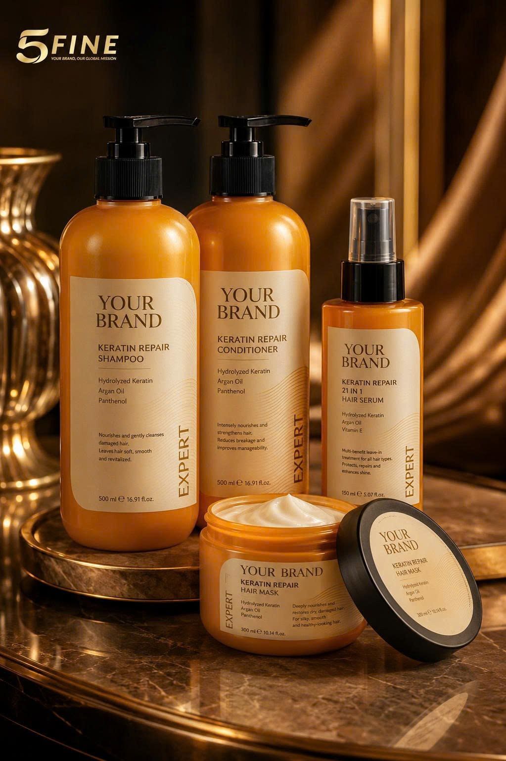 Haircare packaging design — 5FINE OEM/ODM