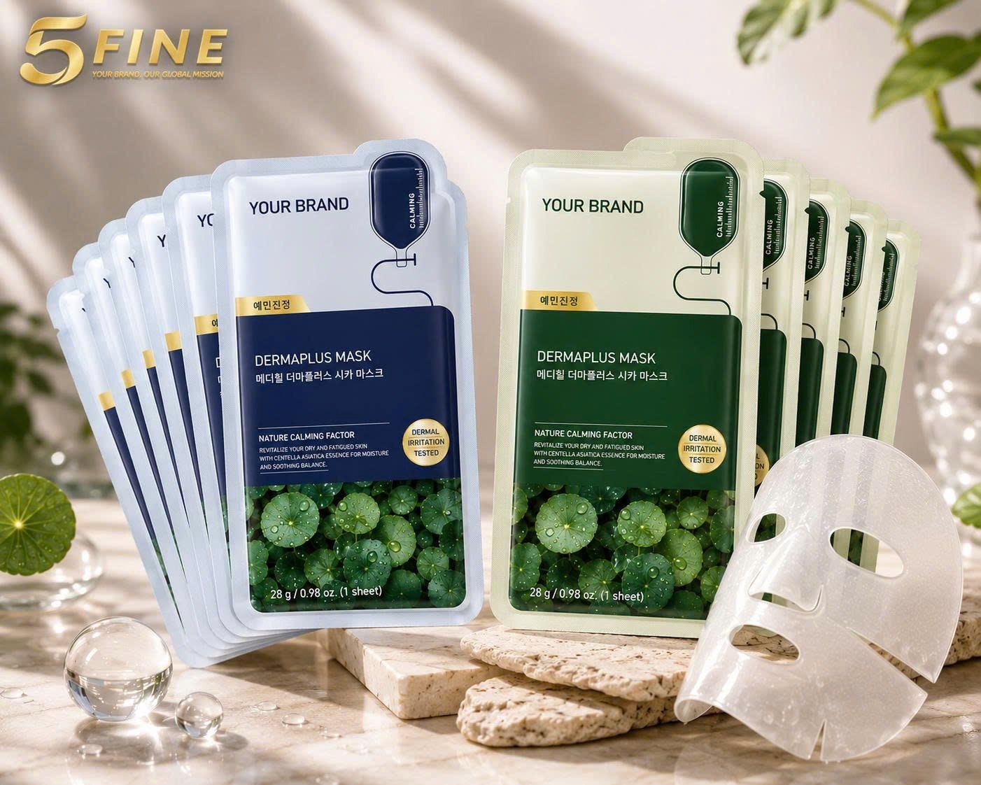 Face Mask packaging design — 5FINE OEM/ODM