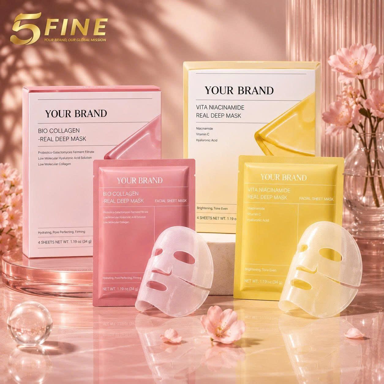 Face Mask packaging design — 5FINE OEM/ODM