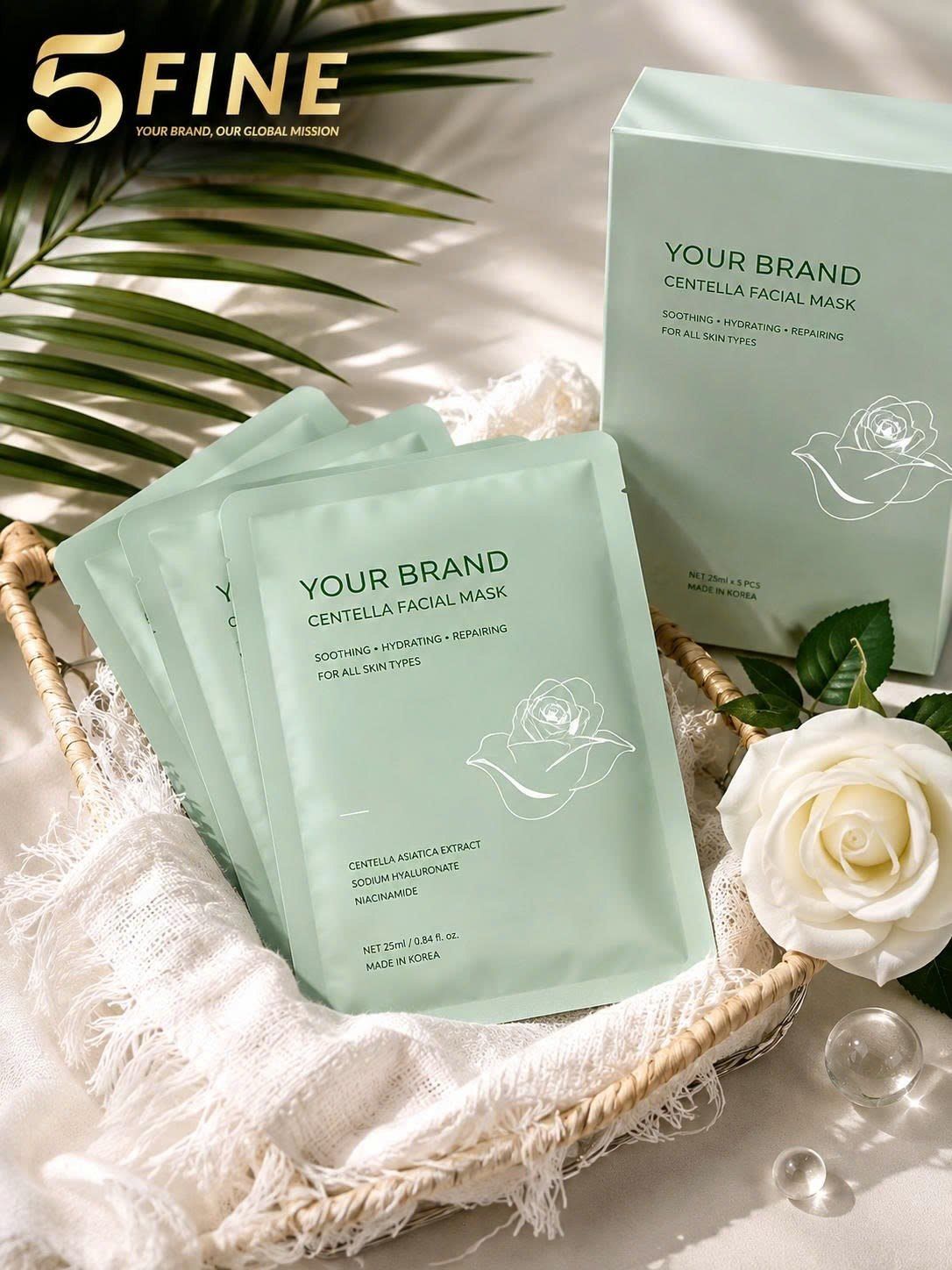 Face Mask packaging design — 5FINE OEM/ODM