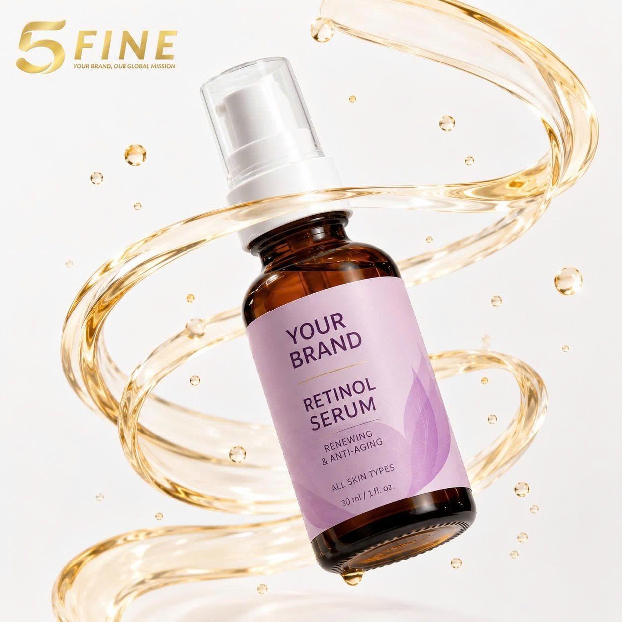 Retinol packaging design — 5FINE OEM/ODM