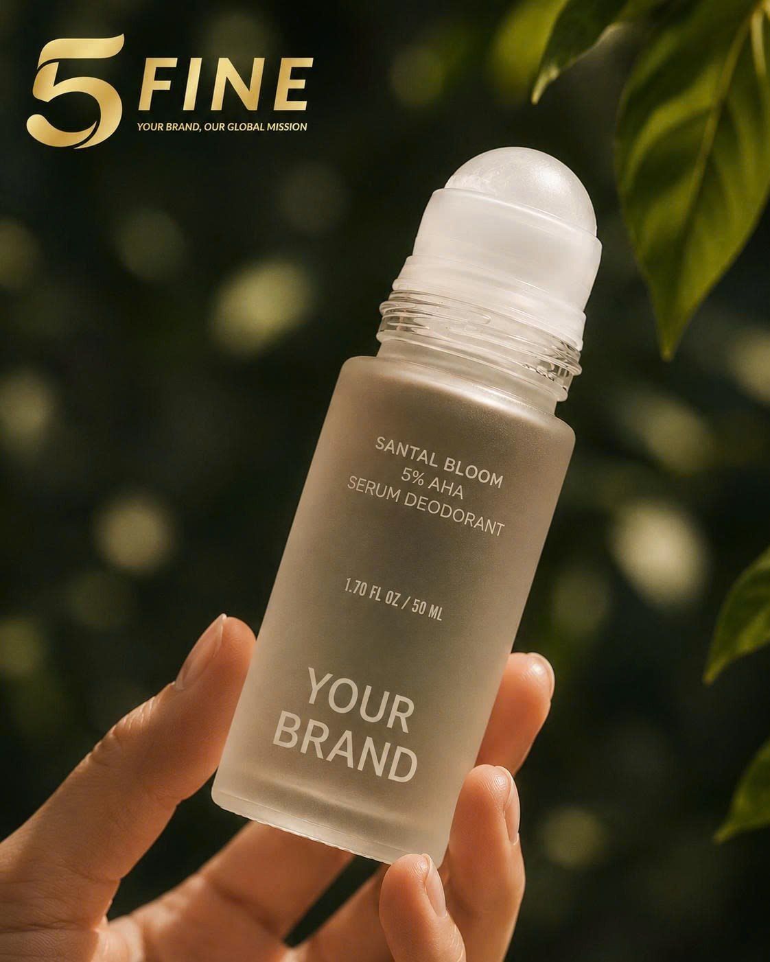 Roll On Deodorant packaging design — 5FINE OEM/ODM