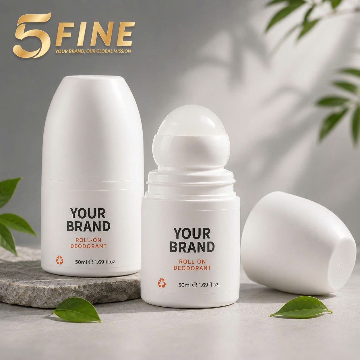 Roll On Deodorant packaging design — 5FINE OEM/ODM