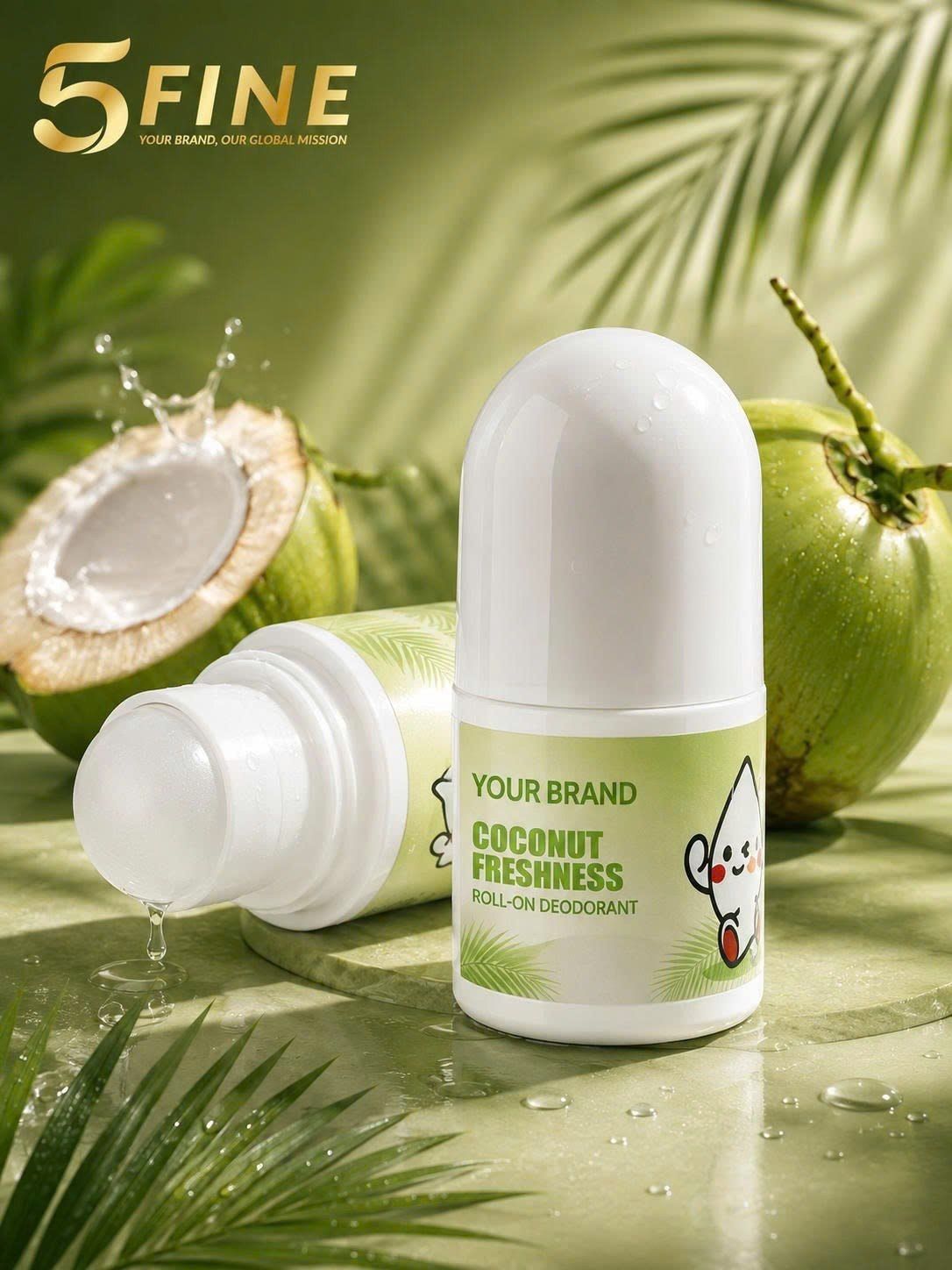 Roll On Deodorant packaging design — 5FINE OEM/ODM